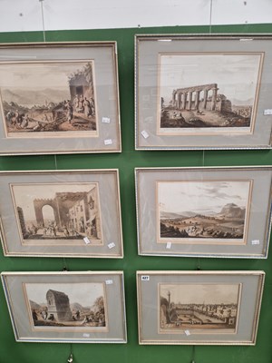 Lot 427 - Bowyer after Luigi Mayer (1755-1803), six...