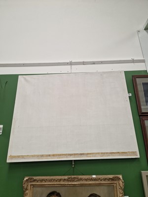 Lot 447 - A large geometric abstract work on canvas 91 ×...