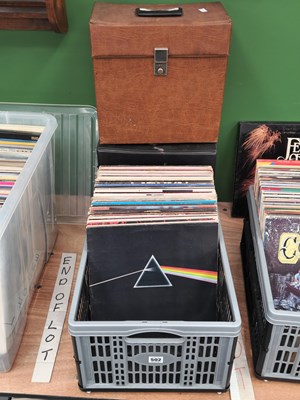 Lot 502 - Rock: approximately sixty LP records; Pink...
