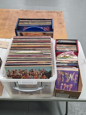 Lot 511 - Rock/Pop: approximately eighty LP records and...