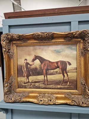 Lot 249 - After George Stubbs ARA (1724-1806), groom...