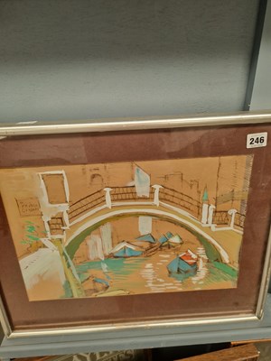 Lot 246 - Lydia Roundell (1913-2002) ARR., 'Venice ii',...
