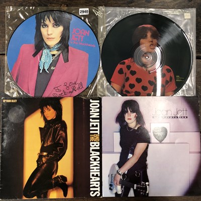 Lot 2940 - Joan Jett - Four LP records; I Love Rock N...