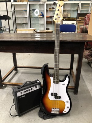 Lot 2985 - A 3rd Ave 'Precision' style electric bass...