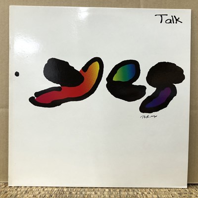 Lot 2990 - Yes - Talk LP record; 1994 first European...