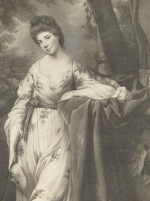 Lot 2865 - Eleven antique prints of eminent ladies after...