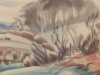 Lot 2871 - Clifford Webb RE (1895-1972),  'Hill Copse,...