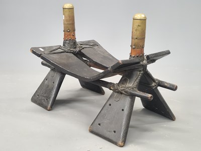 Lot 82 - An antique bedouin handmade tribal camel...