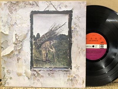 Lot 2850 - Led Zeppelin - Led Zeppelin IV LP record;...