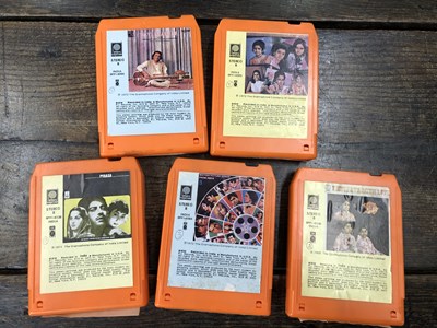 Lot 2858 - Five Indian / Bollywood 8 Track cartridge...