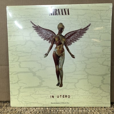 Lot 2859 - Nirvana - In Utero LP record; 1993 first US...