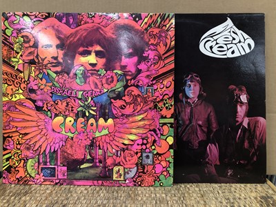 Lot 2872 - Cream - Two LP records; 80s reissues, Disraeli...