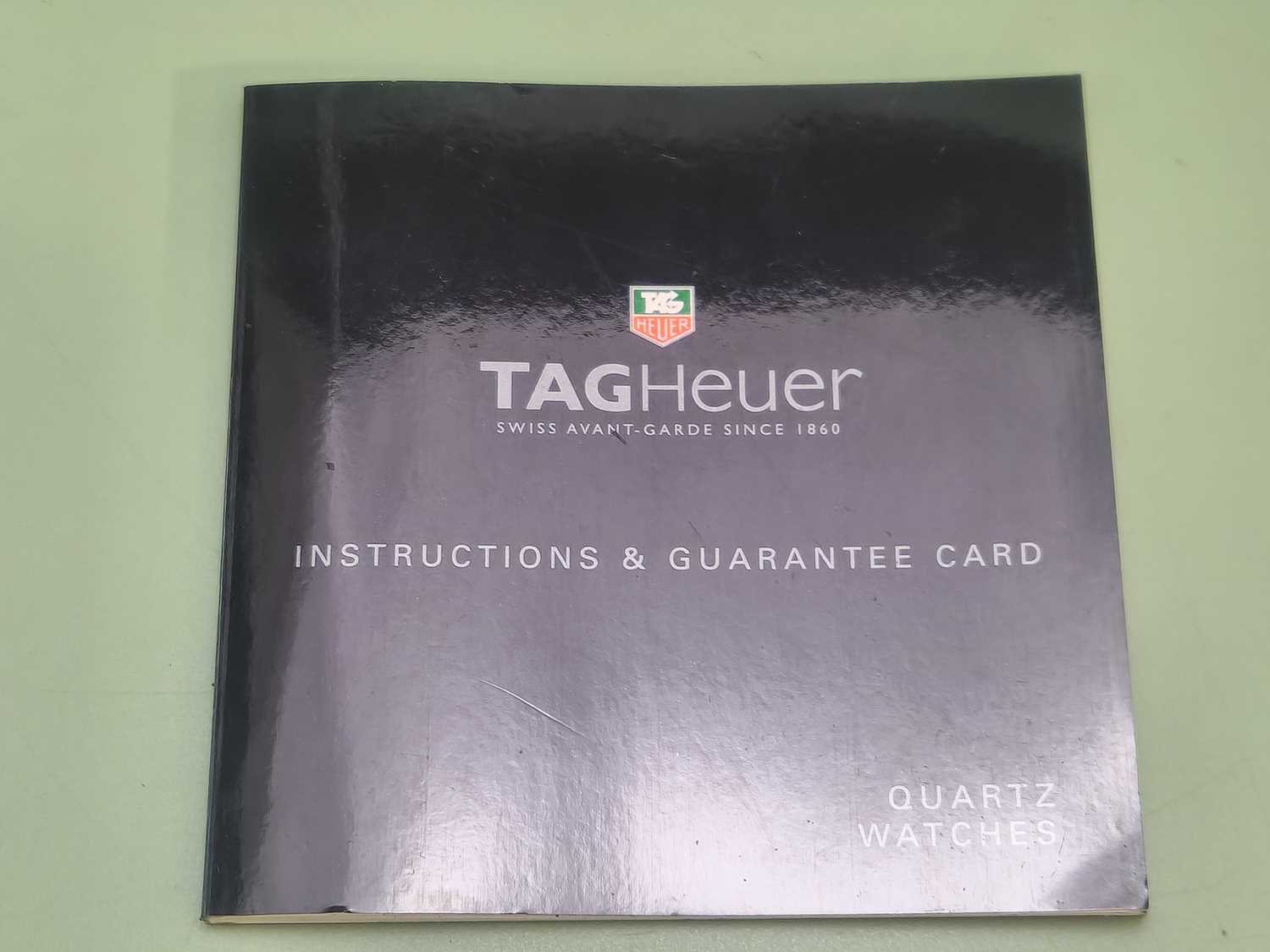 Lot 320 - A TAG Heuer aquaracer stainless steel ladies