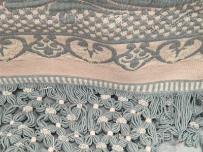 Lot 56A - A large woven throw